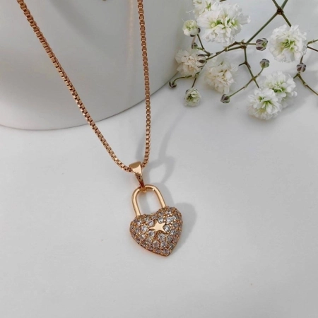 پلاک قفل قلب ژوپینگ کد 275