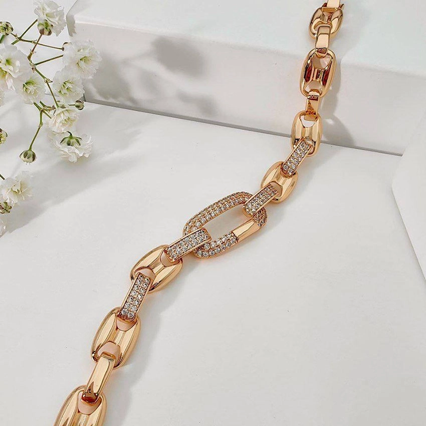 دستبند بولگاری زنجیری ژوپینگ کد 387