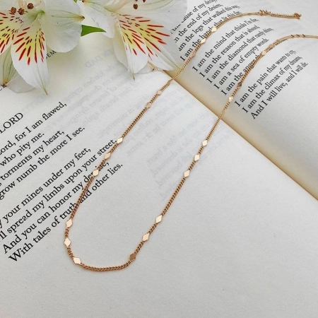 زنجیر طرح مربعی ژوپینگ کد 243