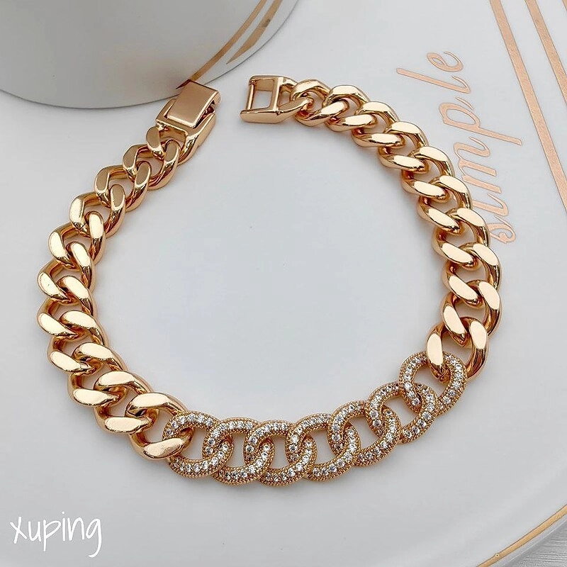 دستبند کارتیه نگین‌ دار ژوپینگ کد 313