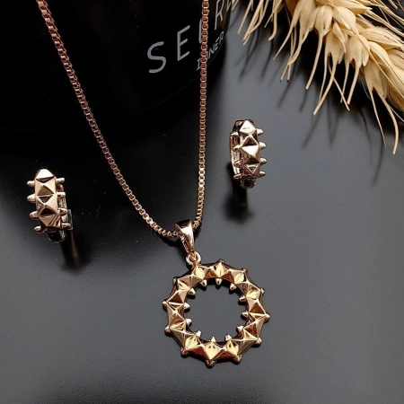 نیم ست طرح خورشید ژوپینگ کد 642