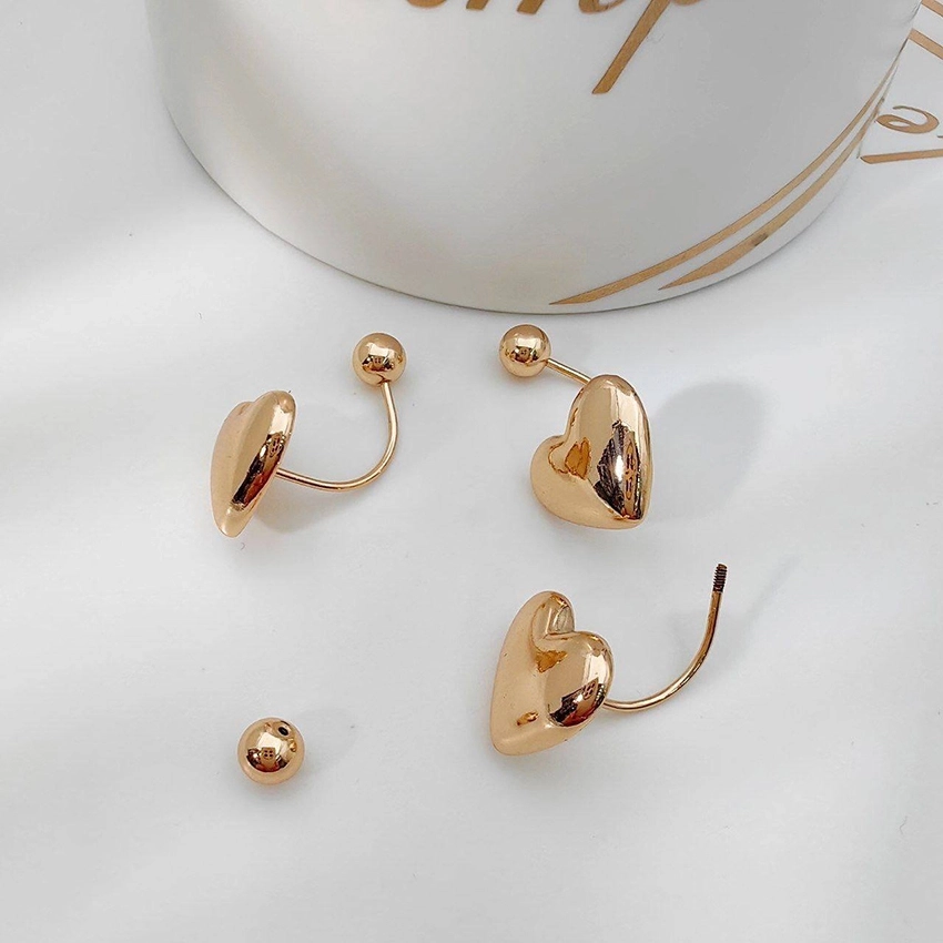 گوشواره قلبی دریم کد 665