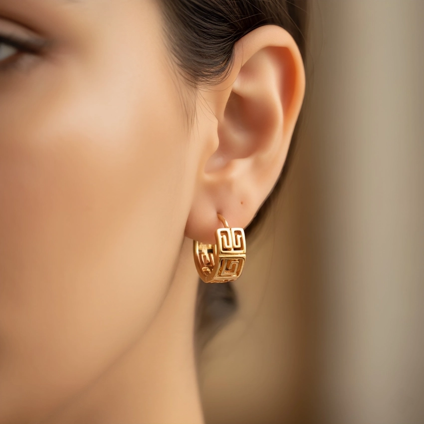 گوشواره طرح یونانی ژوپینگ کد 339