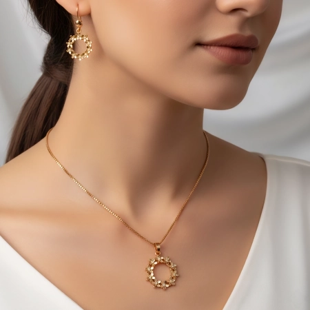 نیمست حلقه گل ژوپینگ کد 668