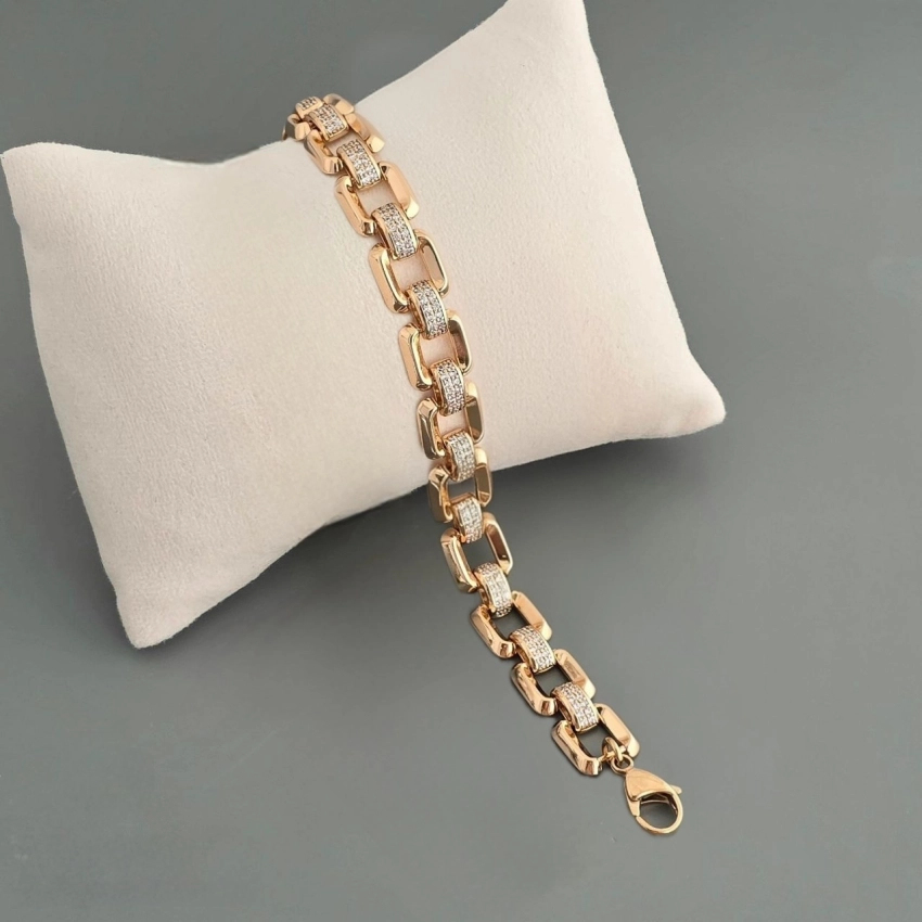 دستبند کارتیه نگین دار ژوپینگ کد 205