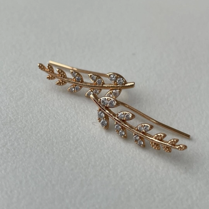 گوشواره خوشه گندم ژوپینگ کد 678