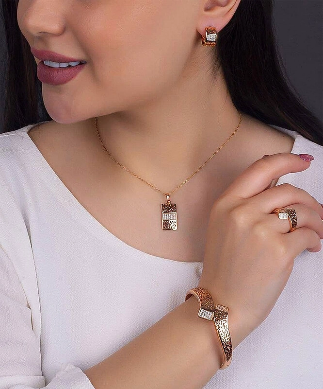 نیمست ظریف طرح‌طلا ژوپینگ کد 689 1