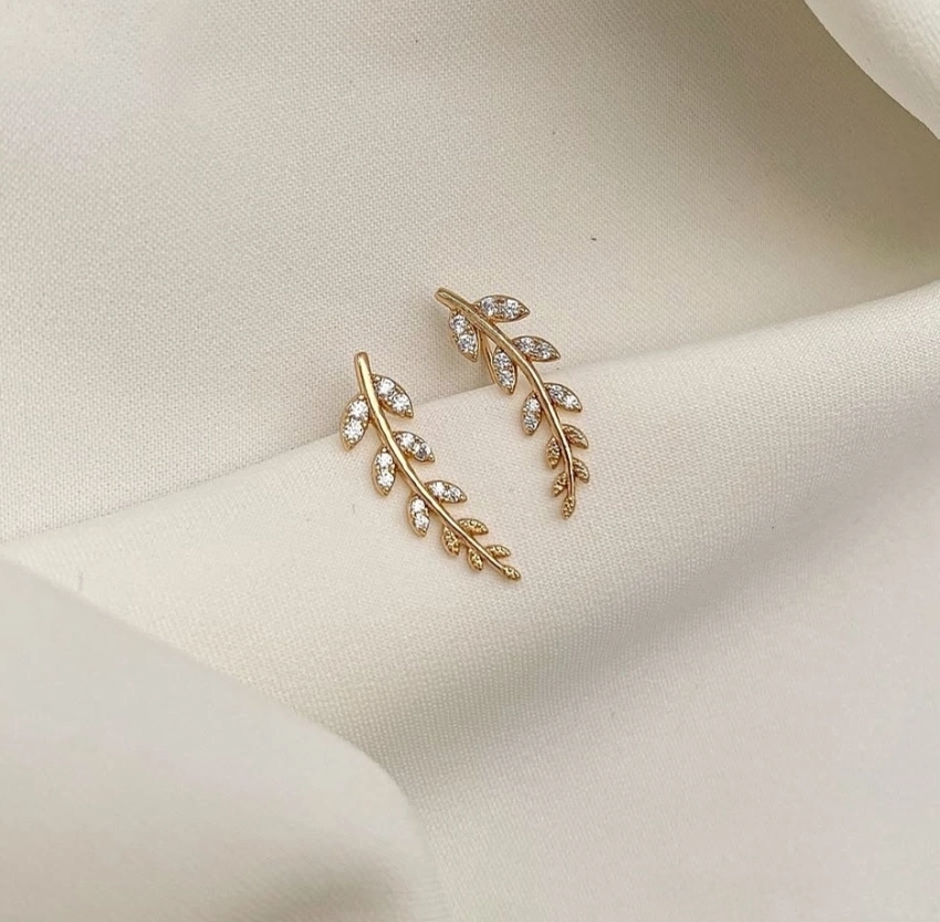 گوشواره خوشه گندم ژوپینگ کد 678