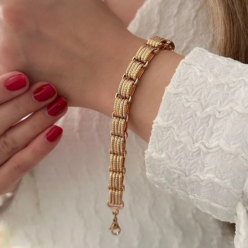 دستبند یونانی طرح‌طلا ژوپینگ کد 686 3