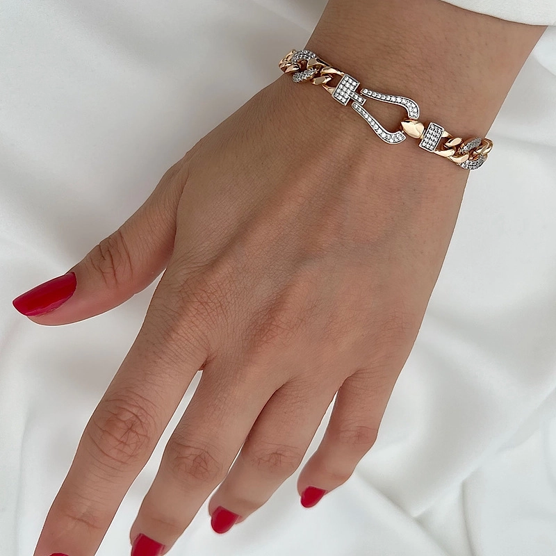 دستبند کارتیر طرح فِرِد ژوپینگ کد 688