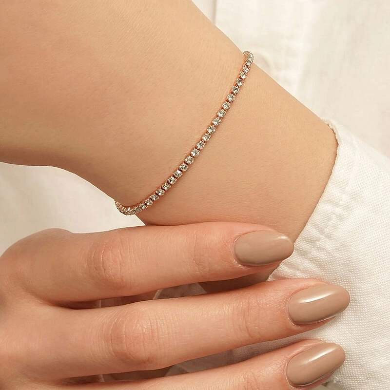 دستبند تنیسی ظریف ژوپینگ کد 687