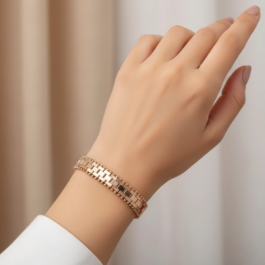 دستبند مدل جلفایی ژوپینگ کد 174