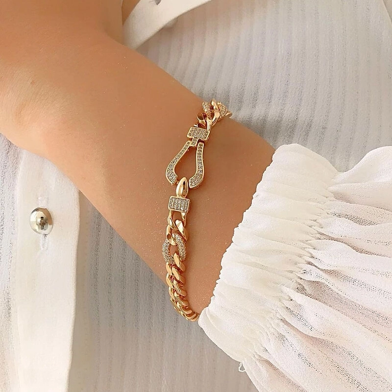 دستبند کارتیر طرح فِرِد ژوپینگ کد 688 1