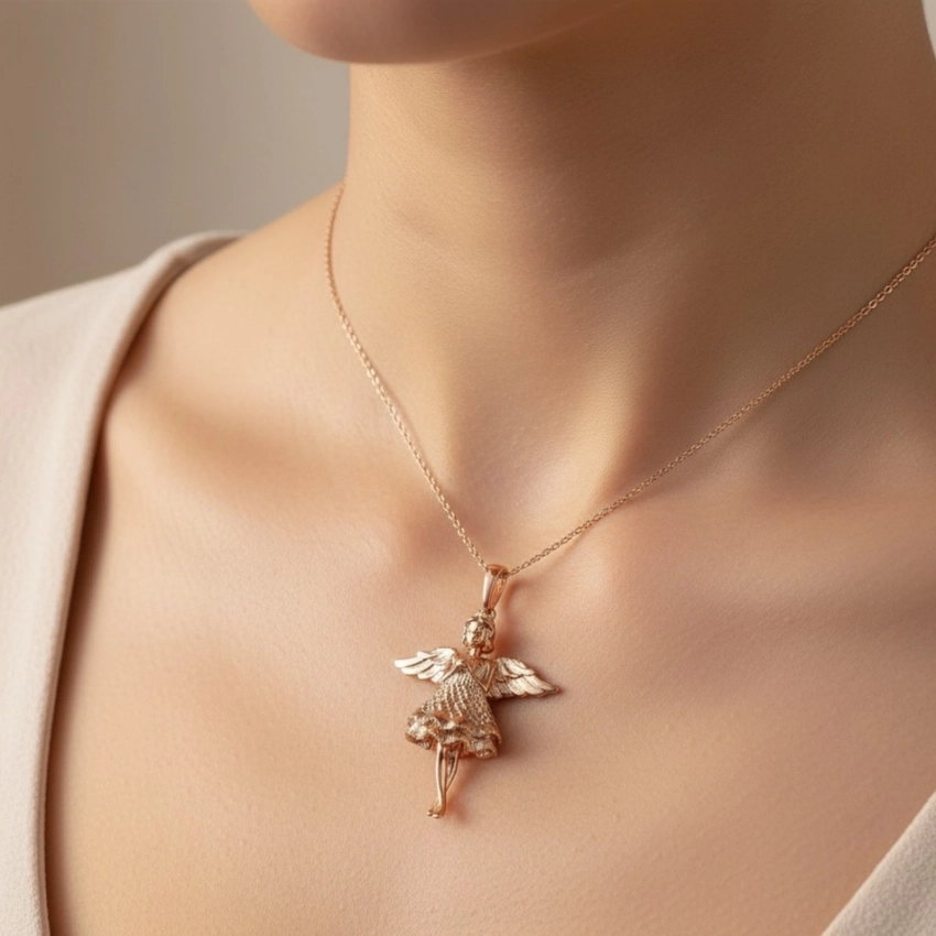 گردنبند فرشته ژوپینگ کد 575