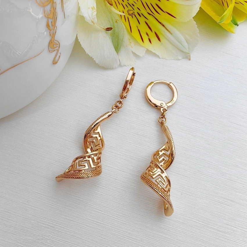 گوشواره آویز ورساچه ژوپینگ کد 699