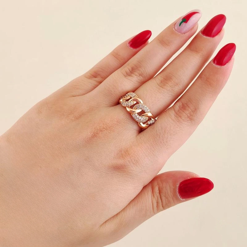 انگشتر لوکس کارتیر ژوپینگ کد 701