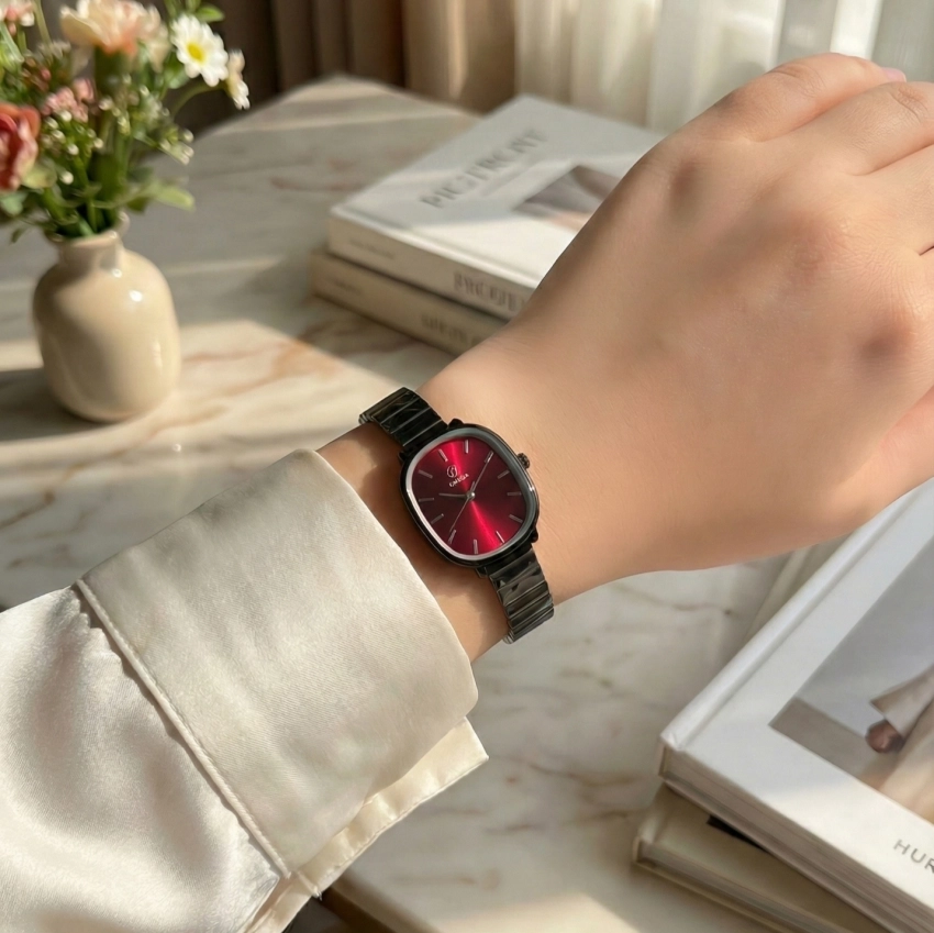 ساعت مچی زنانه فلورا کرکره ای اگی | مجموعه کامل رنگ ها