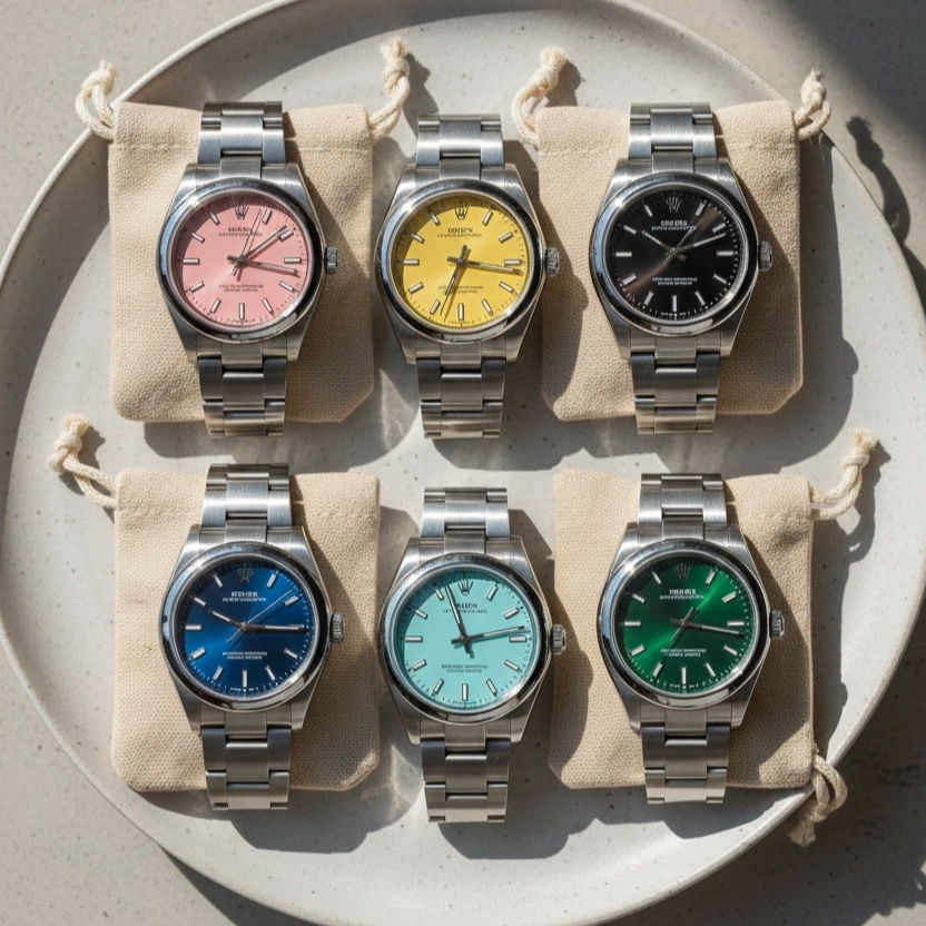 ساعت مچی زنانه رولکس اویستر پرپچوال | مجموعه کامل رنگ ها