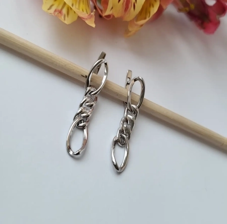 گوشواره زنجیری ژوپینگ کد 77